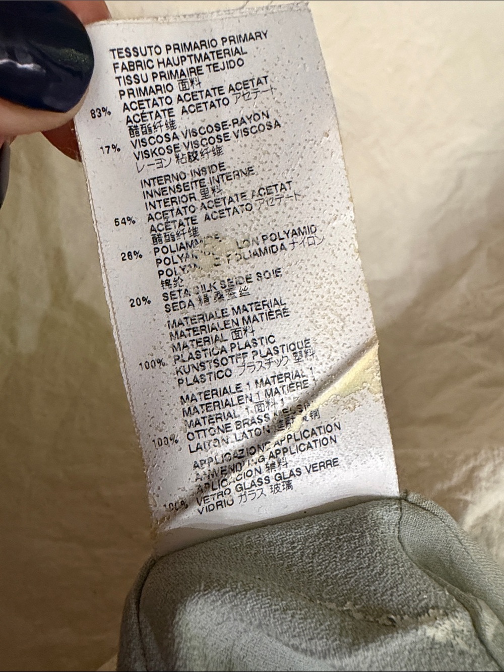 Maison Martin Margiela Light Sage Slip Dress - Picture 10 of 16